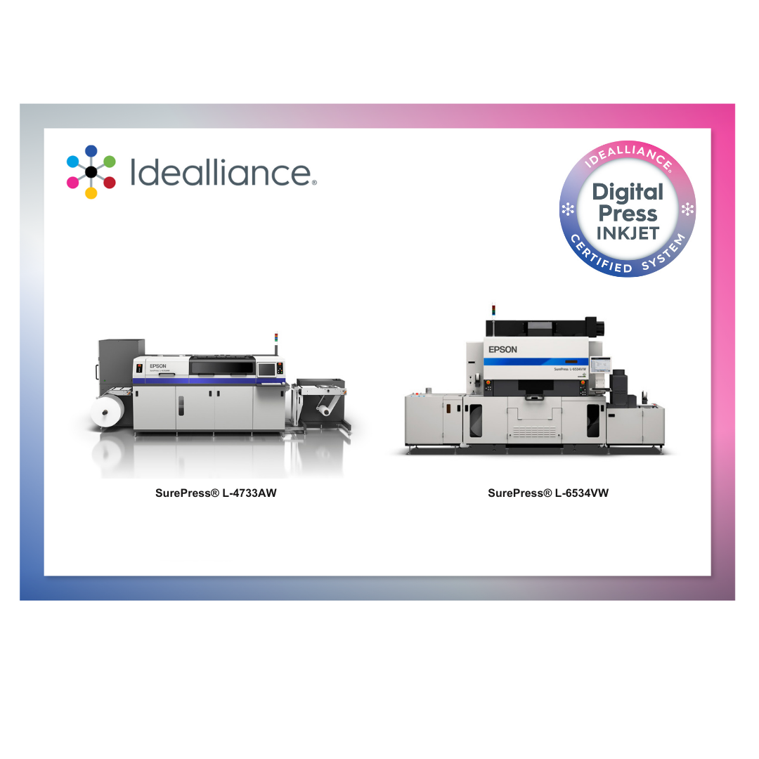 Epson SurePress Models Receive Idealliance Digital Press System